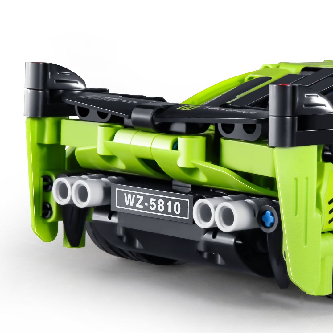 iM.Master - 5810 - Pull back Super Car, Green