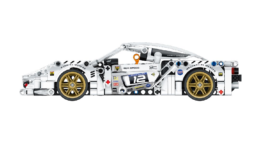 iM.Master Pull back - Super Car, White