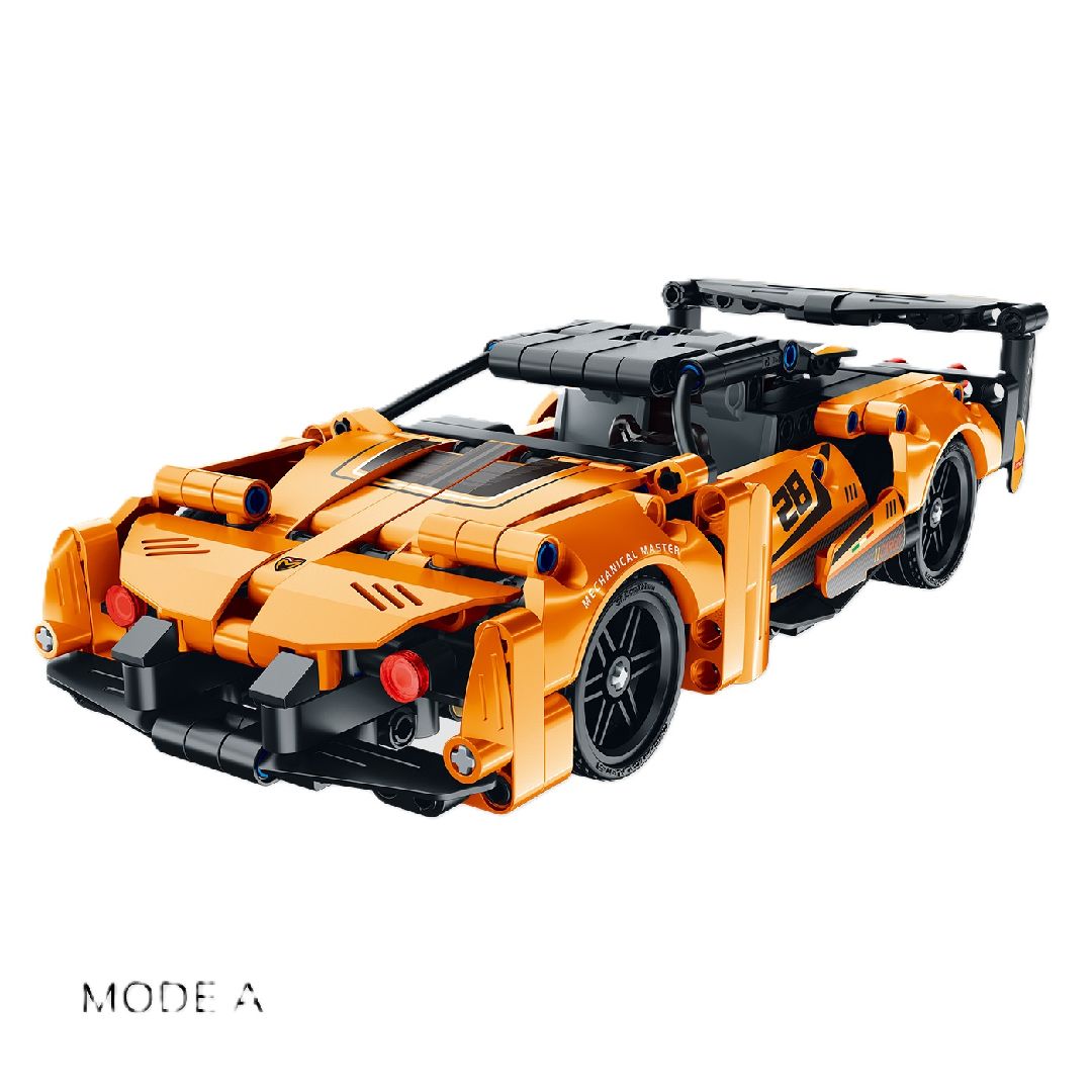 IM.Master - 5828 - 2in1 Pull Back Super & Mountain Car (Orange)