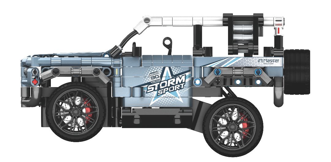 iM.Master - 8041 - R/C Off-Roader - Blue - 503 pcs