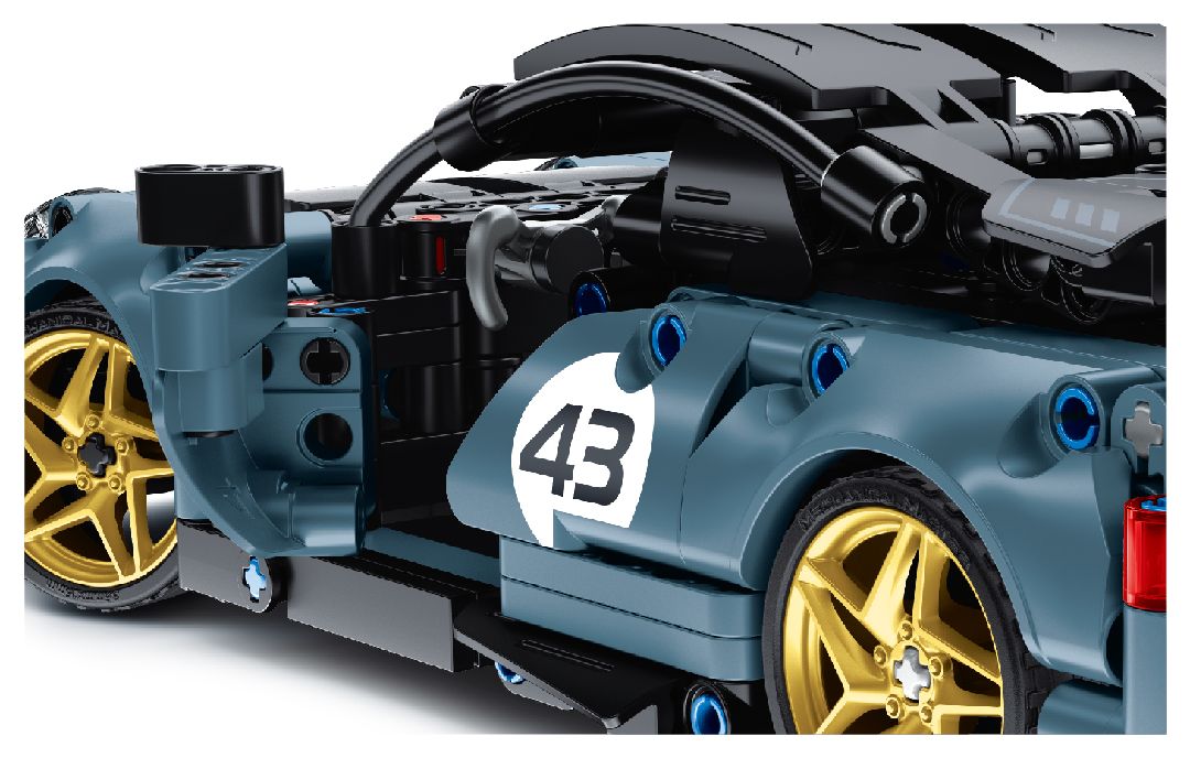 iM.Master - 8043 - R/C Super Car - Blue