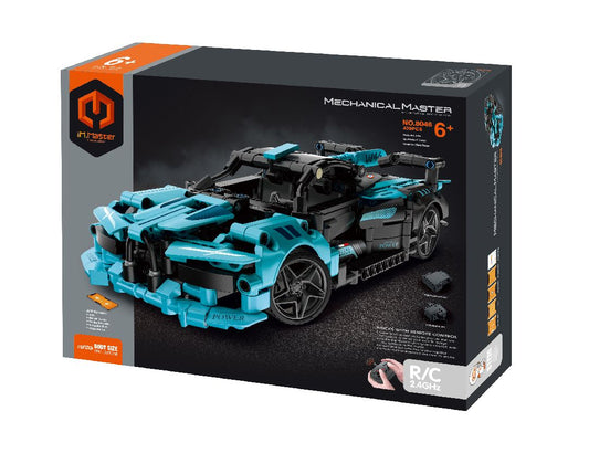 iM.Master - 8046 - R/C Super Car - Bright Blue