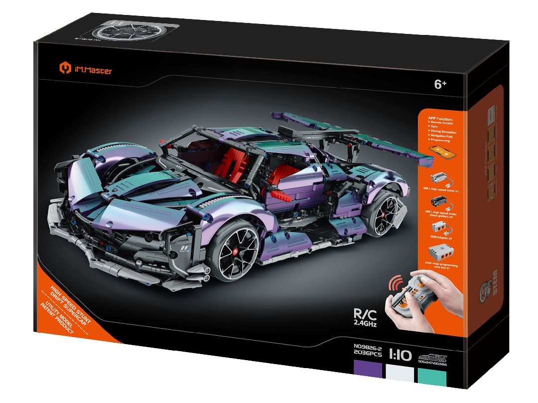 iM.Master 1/10 - 9826-2 - R/C Chameleon Drift SuperCar