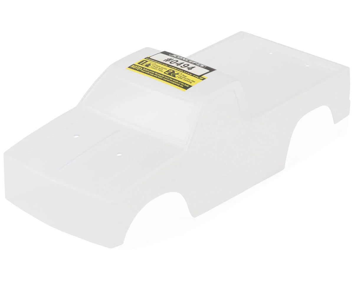 JConcepts SCX24 1990 Chevy S10 Pickup Pre-Trimmed Crawler Body (Clear) (5.2")
