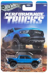Hot Wheels Silver Series Performance Trucks - 2020 RAM 1500 Rebel