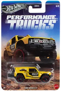 Hot Wheels Silver Series Performance Trucks - Ford Bronco R