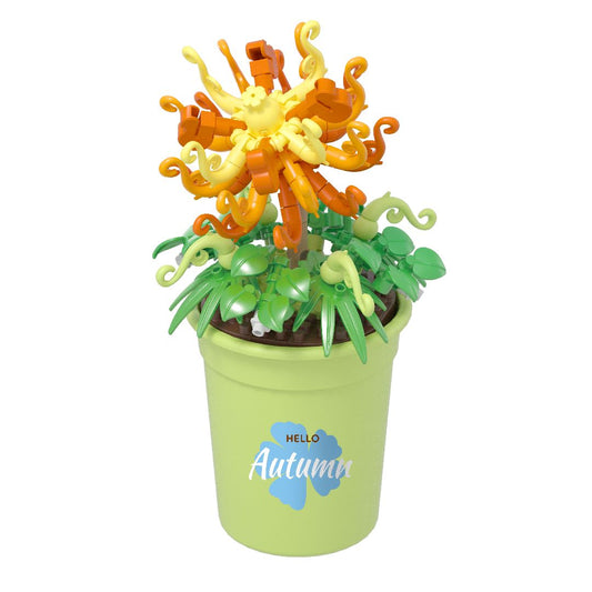 Koco Potted Flower - 03 - Chrysanthemum
