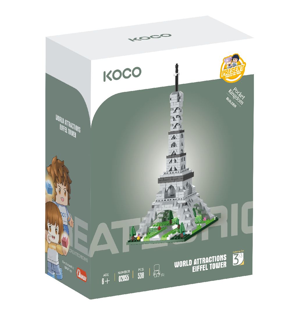 KOCO World Attractions - 02055 - Eiffel Tower