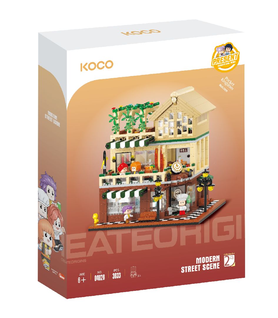 KOCO European Street Scene - 04028 - Western restaurant