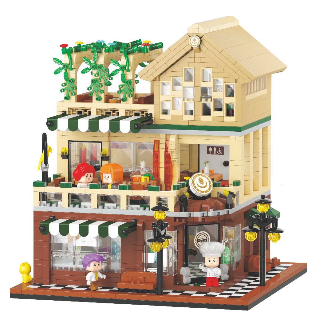 KOCO European Street Scene - 04028 - Western restaurant