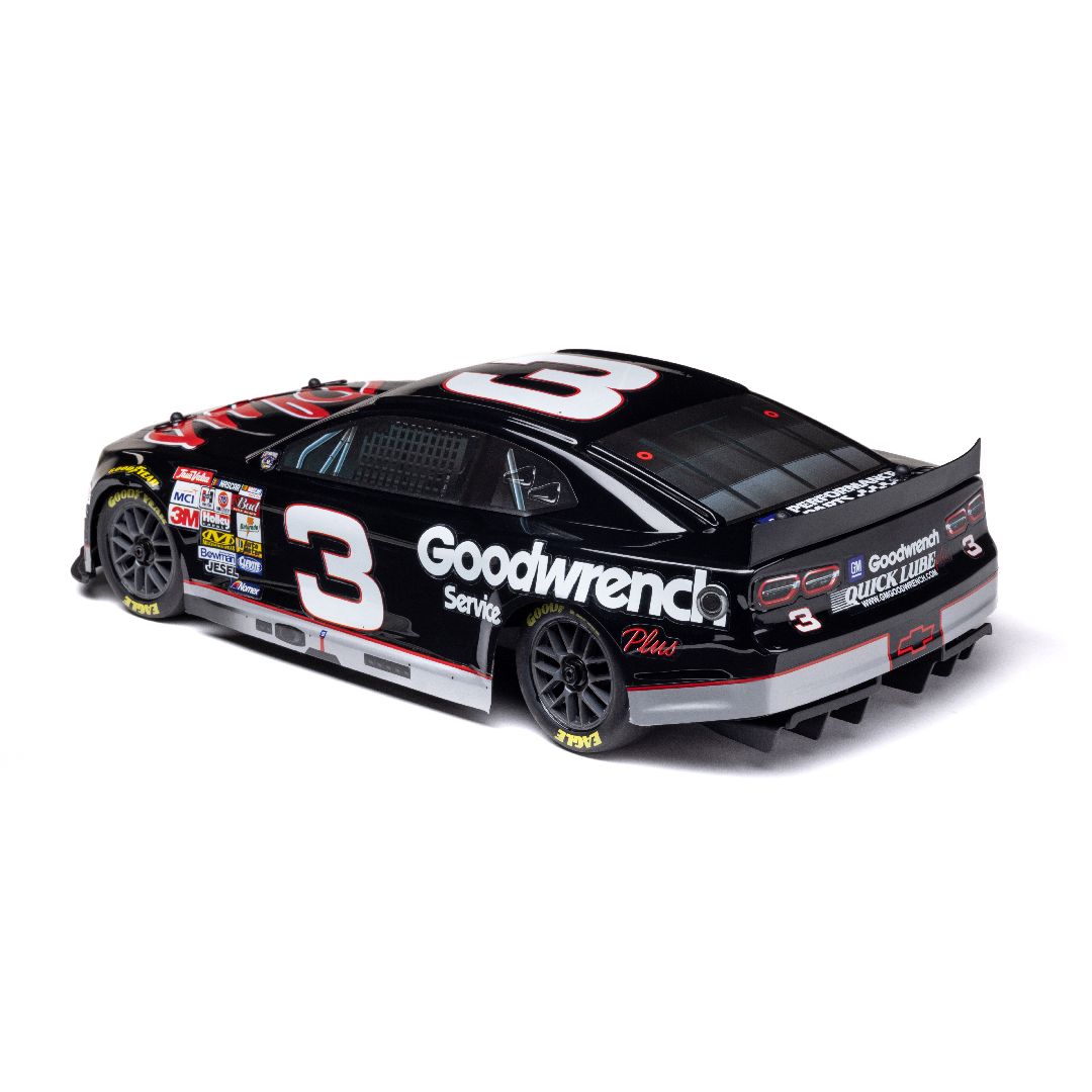 1/12 Losi NASCAR RC Race Car RCR No. 3 GM Goodwrench Chevrolet ZL1 2S AWD RTR Brushed On-Road (Battery & Charger Included), Black