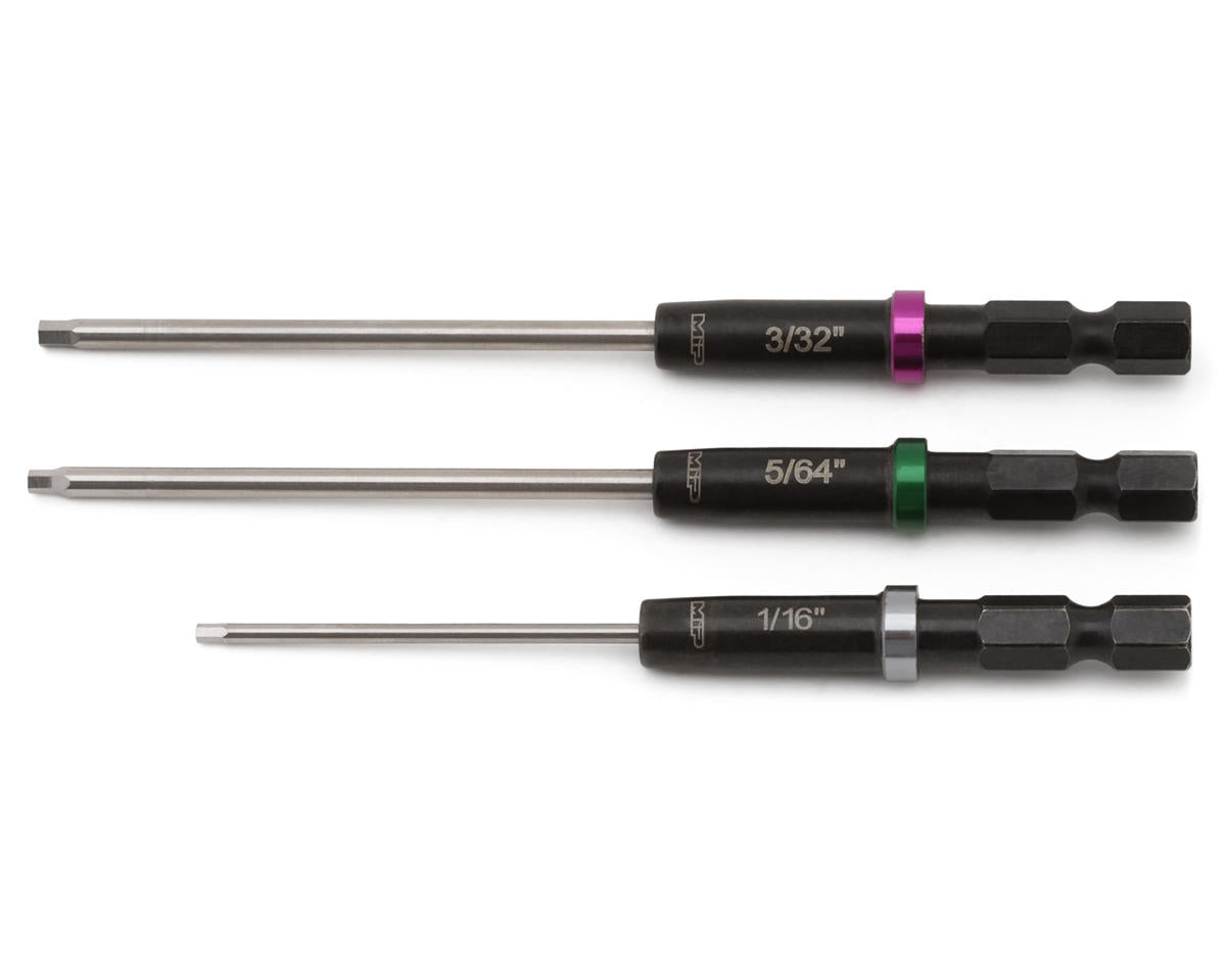 MIP Gen 2 Speed Tip Hex Driver Power Tool Tip Set (SAE) (1/16", 5/64" & 3/32")