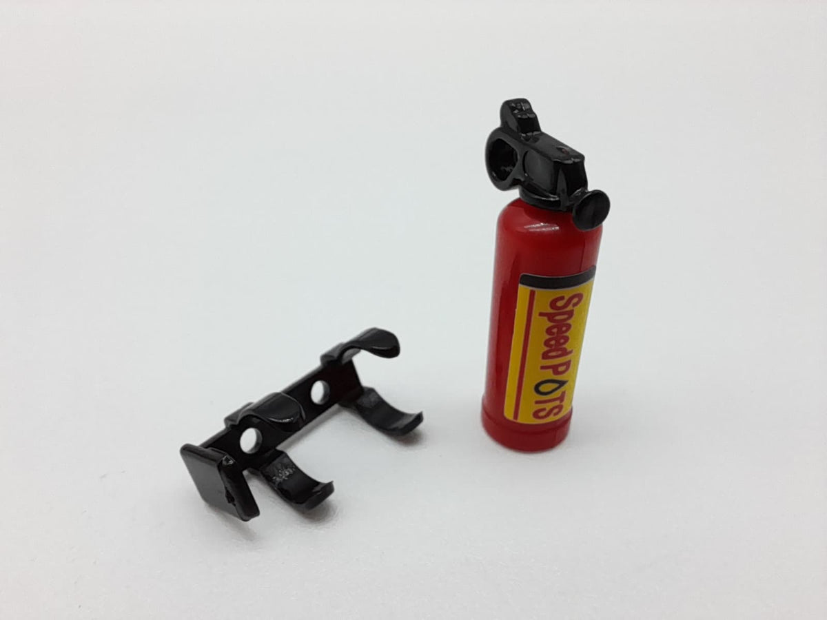 Gas can, Barrel, Fire extinguisher and Shovel kit size 1/24