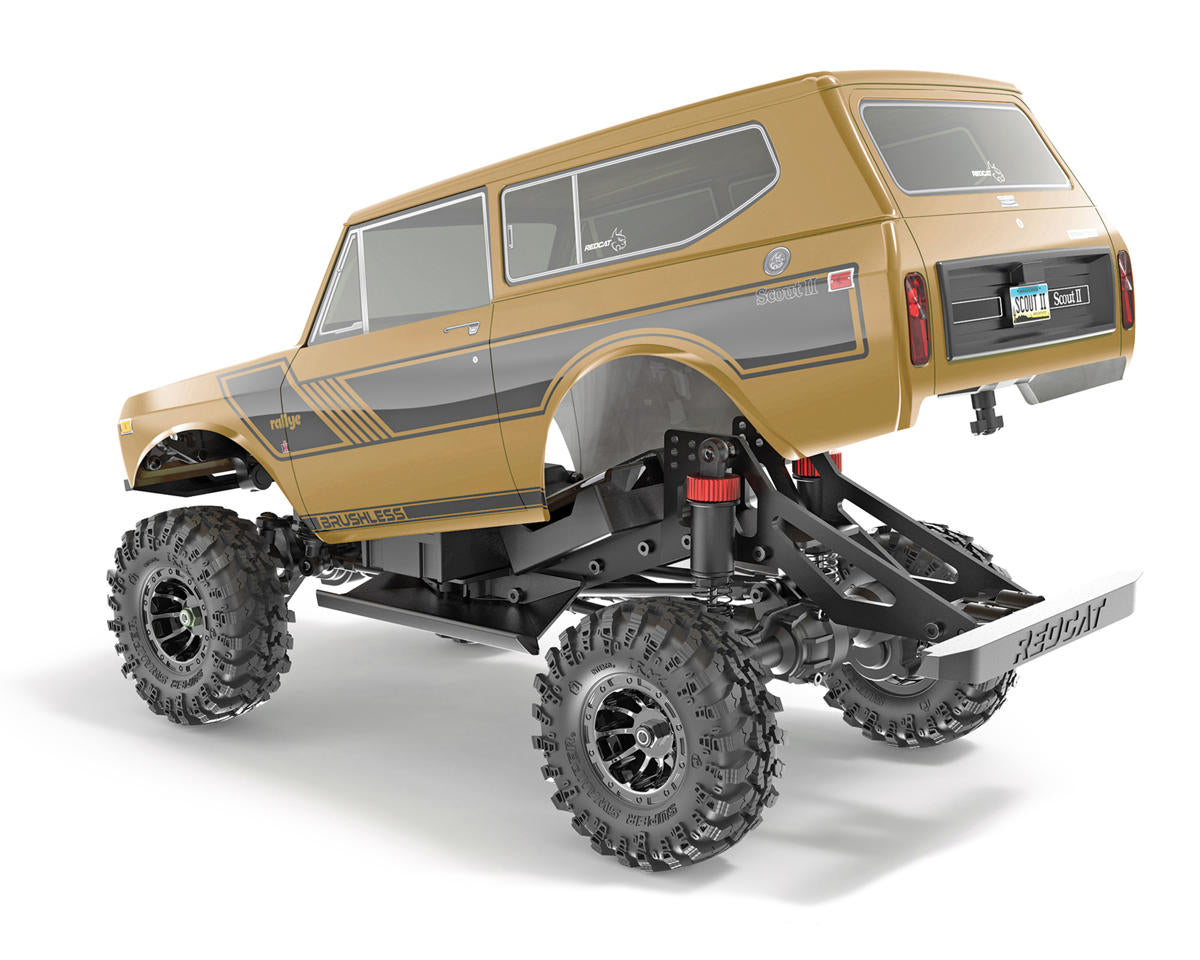 Redcat Ascent-18 International Scout II 1/18 4WD RTR Brushless Rock Crawler w/Battery & Charger