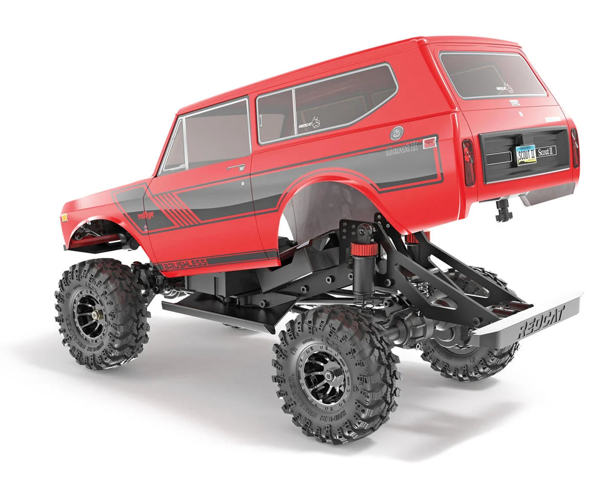Redcat Ascent-18 International Scout II 1/18 4WD RTR Brushless Rock Crawler w/Battery & Charger