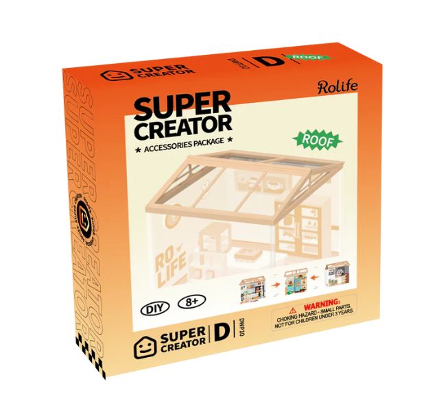 Rolife Dust Proof Roof for Super Creator