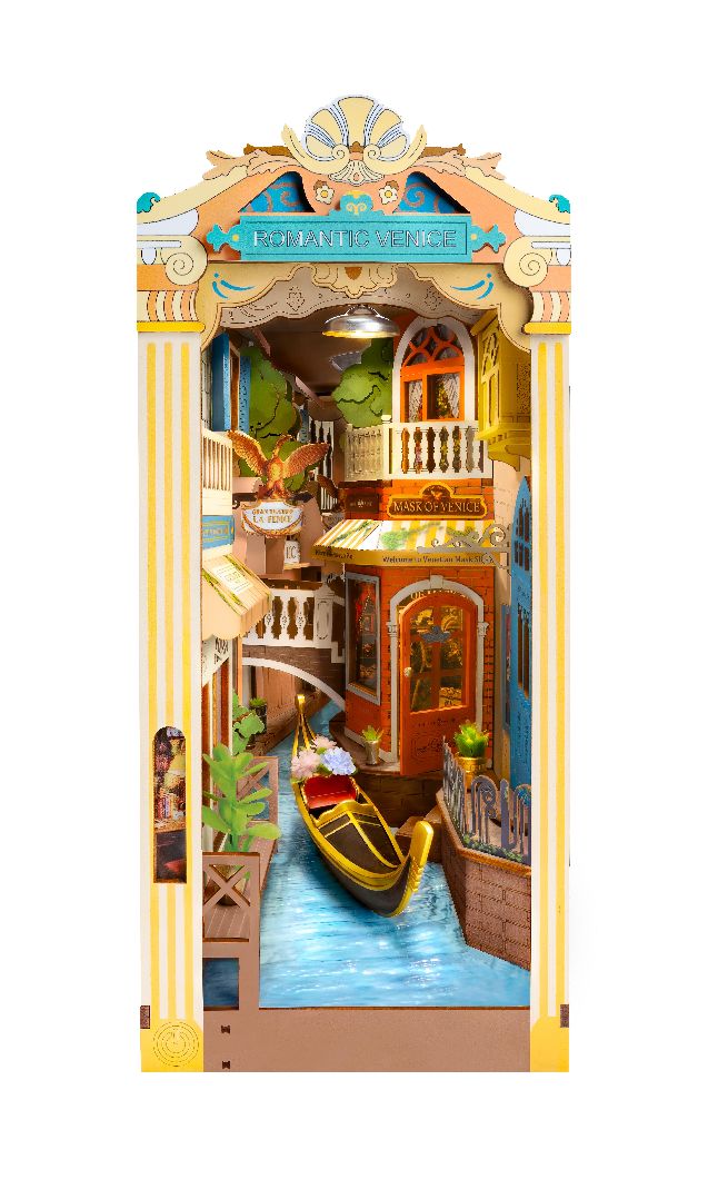 Rolife Romantic Venice DIY Book Nook
