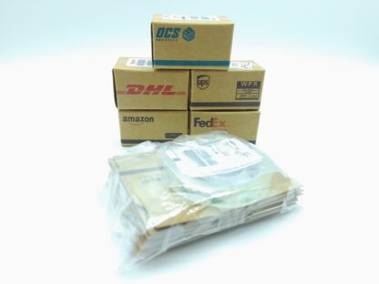 Cardboard shipping boxes + shipping labels (5) and scale tape