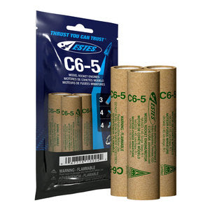 C6-5 Model Rocket Engines (3pk)