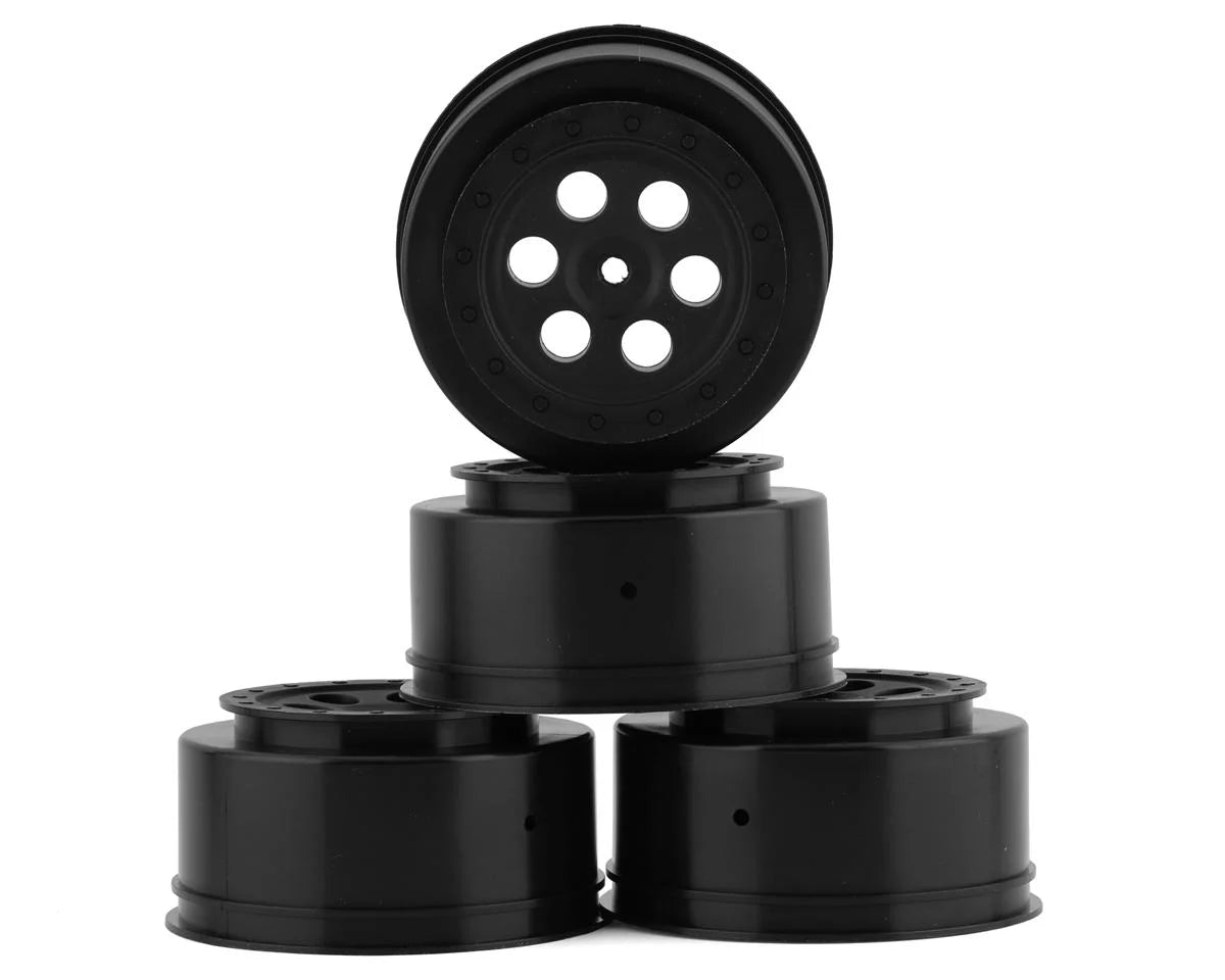 Tekno RC TR606 SCT Offset Short Course Wheels (Black) (4) w/12mm Hex