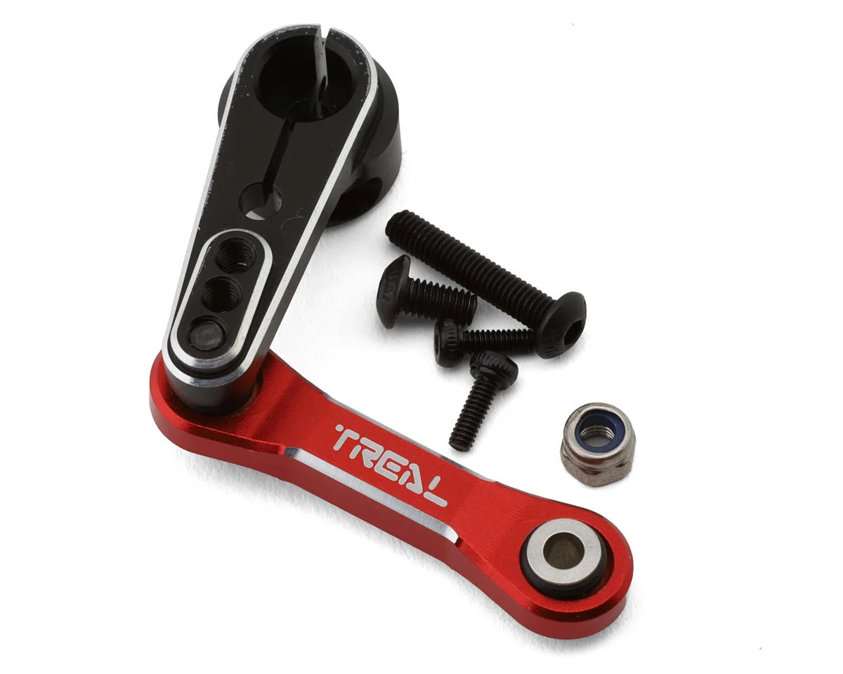 Treal Hobby Arrma Kraton 6S Aluminum Servo Horn w/Tie Rod (25T)