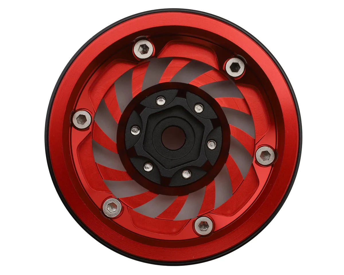 Treal Hobby Cyclone 1.9" Aluminum Beadlock Wheels (4) (122.5g)