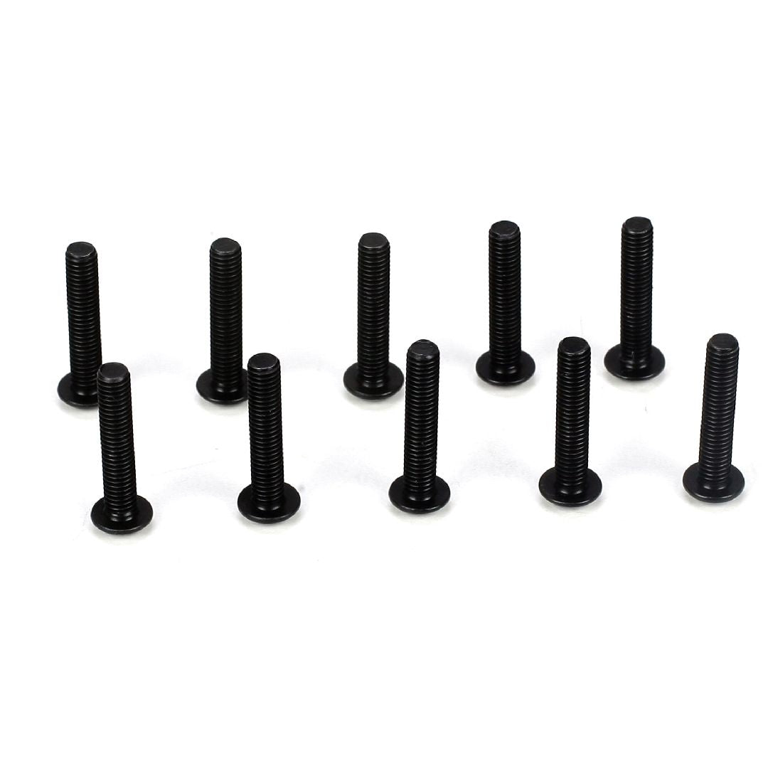 TLR Button Head Screws, M3 x 16mm (10)