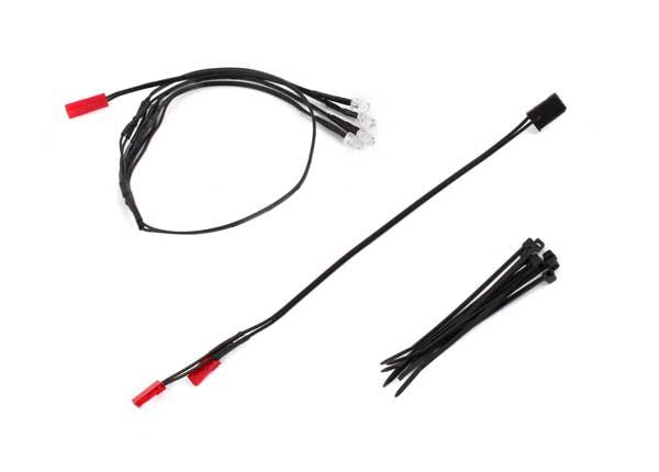 Traxxas Pro Scale LED light set, Ford Raptor R (Harness)