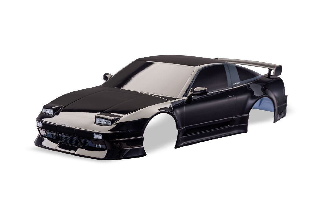 Traxxas Body, Nissan® 240SX, complete (black)