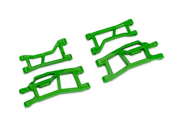 Traxxas Suspension arms, front (upper (2) lower (2)), black