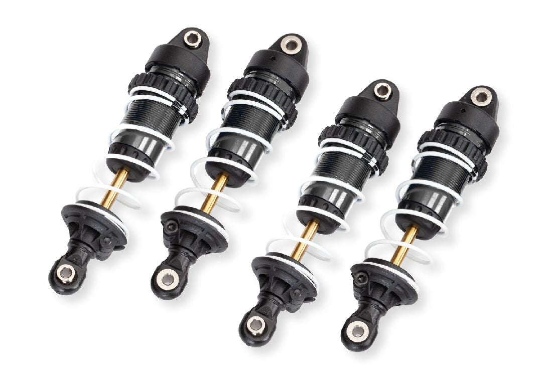 Traxxas Shocks, GTR long, (assembled with springs) (4)