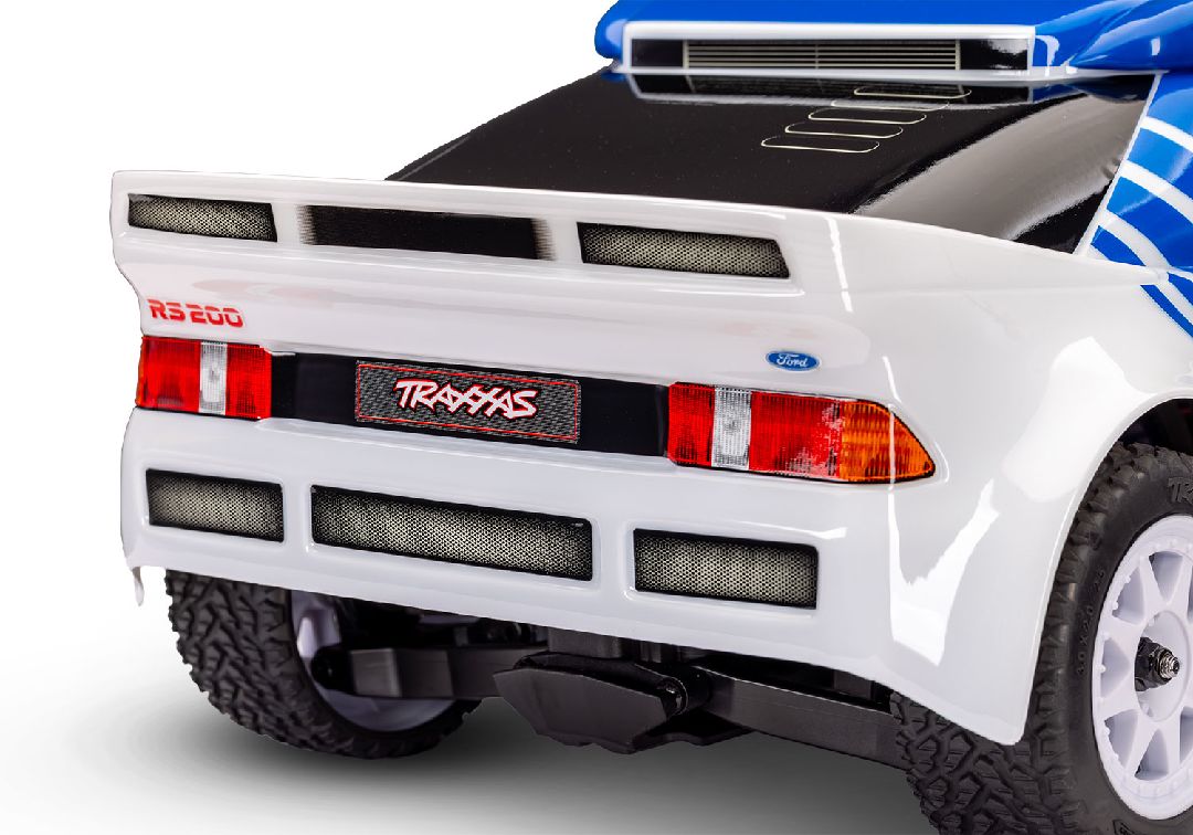 Traxxas 1/16 RS200 Mini Rally VXL-3S 4x4 RTR - White (B&C Incl)