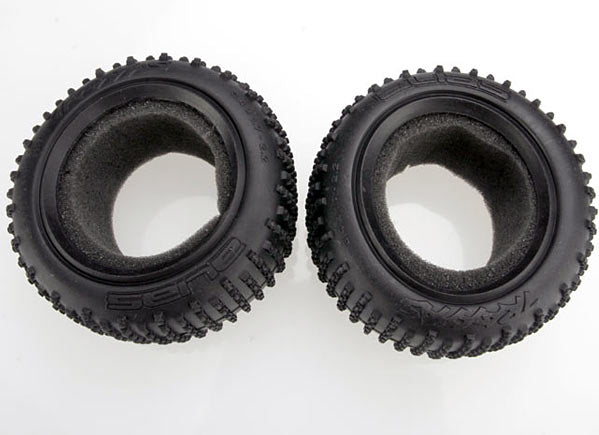 Traxxas Tires, Alias 2.2" (rear) (2)/ foam inserts (Bandit) (soft compound)