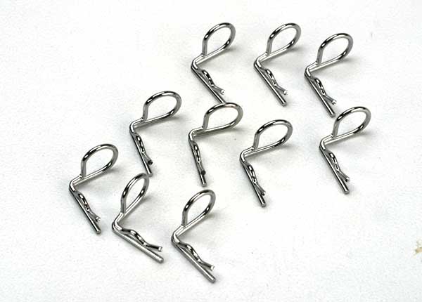 Traxxas Body Clips (Angled, 90°) (10) small