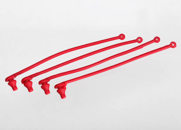 Traxxas Body Clip Retainer Set (Black) (4)
