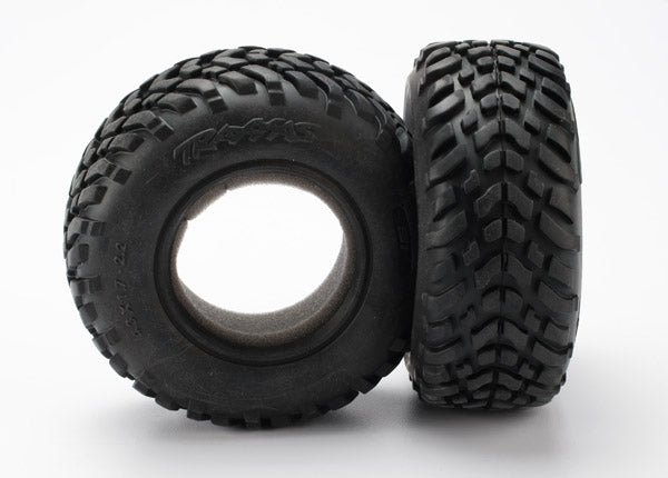 Traxxas Tires, Ultra-Soft, S1 Compound For Off-Road Racing, Sct Dual Profile 4.3x1.7- 2.2/3.0" (2)/ Foam Inserts (2)