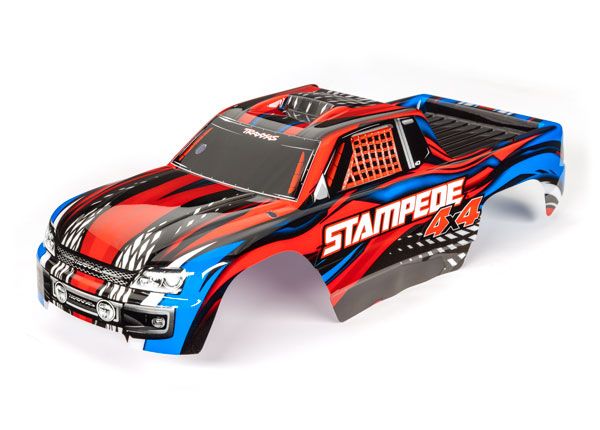 Traxxas Body, Stampede 4X4, (Painted, Decals Applied)