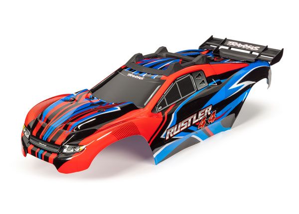 Traxxas Body, Rustler 4X4, with Decal Sheet