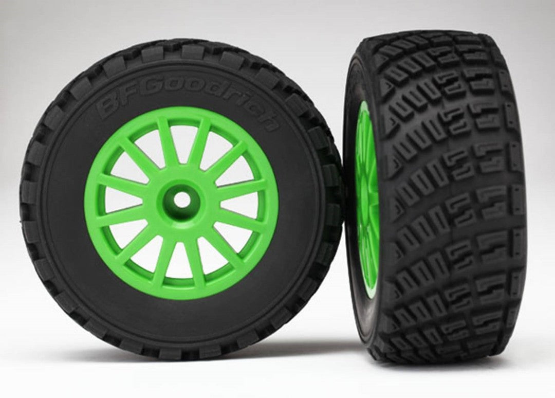 Traxxas Tires & wheels, assembled, glued