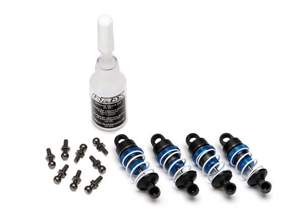 Traxxas LaTrax Aluminum Oil Filled Shock Set w/Springs (4) - PN# 7560X