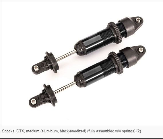 Traxxas Shocks, GTX, Medium (2)