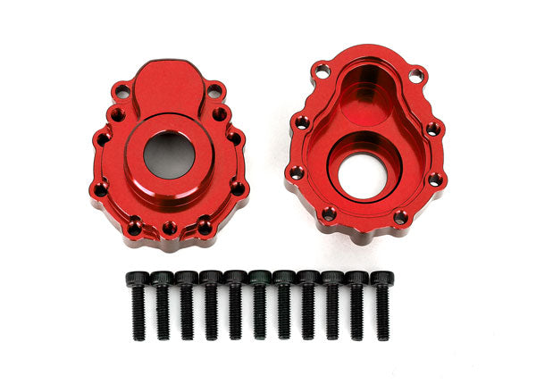 Traxxas Portal housings, outer, 6061-T6 aluminum (anodized) (2)