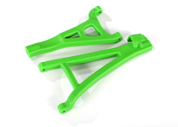 Traxxas Suspension arms, black, front (left), heavy duty (upper (1)/ lower (1))
