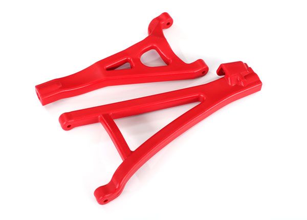 Traxxas Suspension arms, black, front (left), heavy duty (upper (1)/ lower (1))