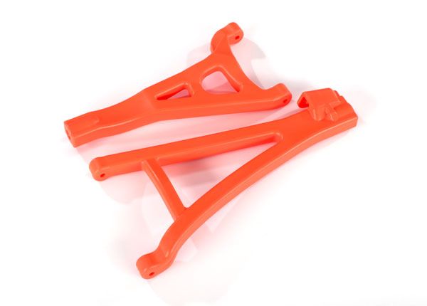 Traxxas Suspension arms, black, front (left), heavy duty (upper (1)/ lower (1))