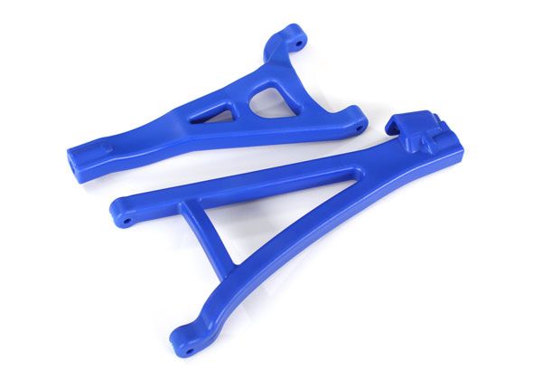 Traxxas Suspension arms, black, front (left), heavy duty (upper (1)/ lower (1))