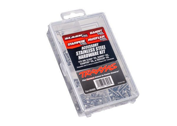 Traxxas Hardware kit Stainless Steel, Slash, Rustler VXL