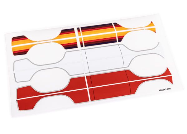 Traxxas Decal sheet, 1/18 scale TRX-4M Ford F-150 Truck (1979)