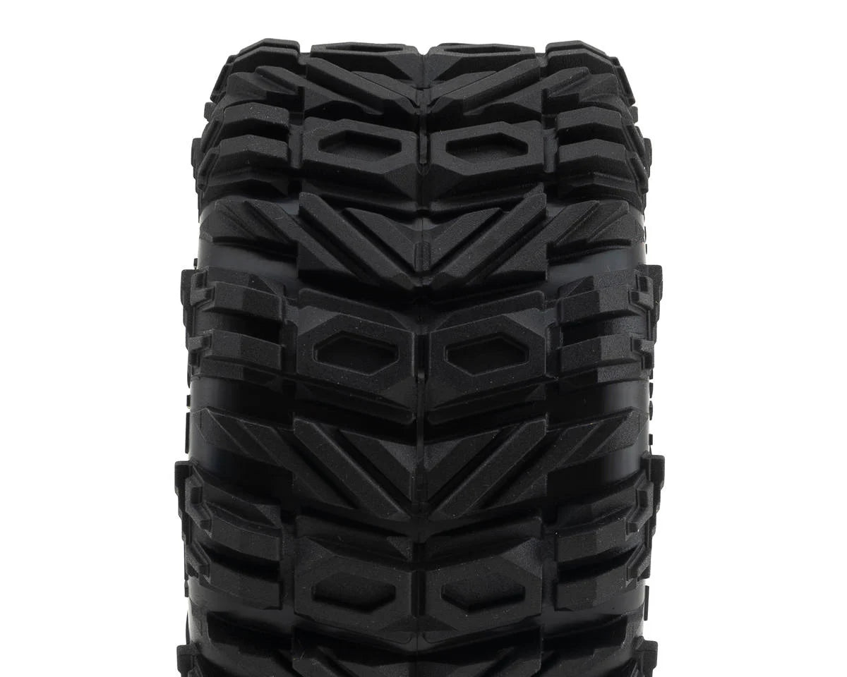 UpGrade RC Low-Pro BELTED Dirt Claw 2.8" Pre-Mounted All-Terrain Tires w/5-Star Wheels (2) (17mm/14mm/12mm Hex)