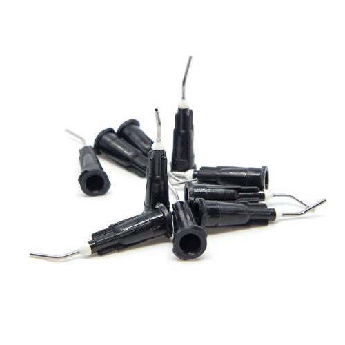 Curved Steel Glue Standard Tips - Medium - Thick Glue